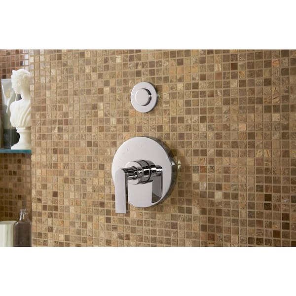Composed Rite-Temp Valve Trim With Lever Handle in Vibrant Brushed Nickel