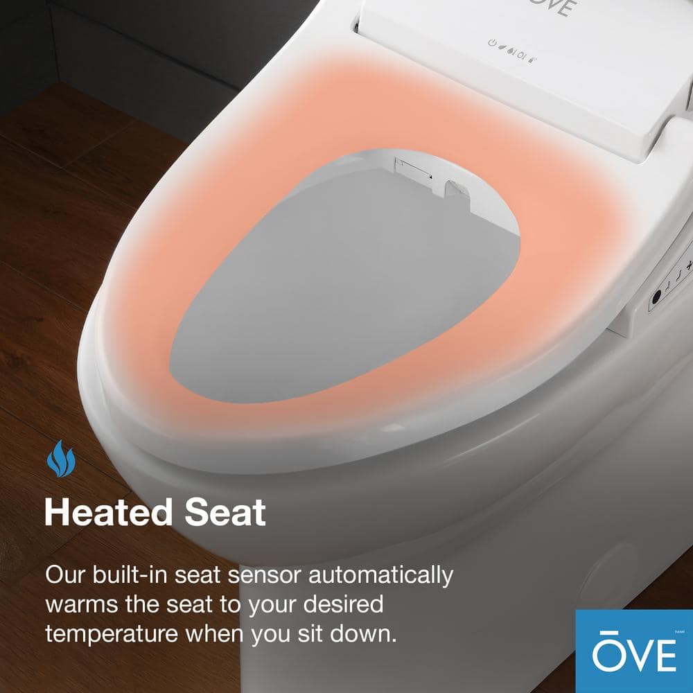 White Elongated Dual Flush High Efficiency Macerating Toilet