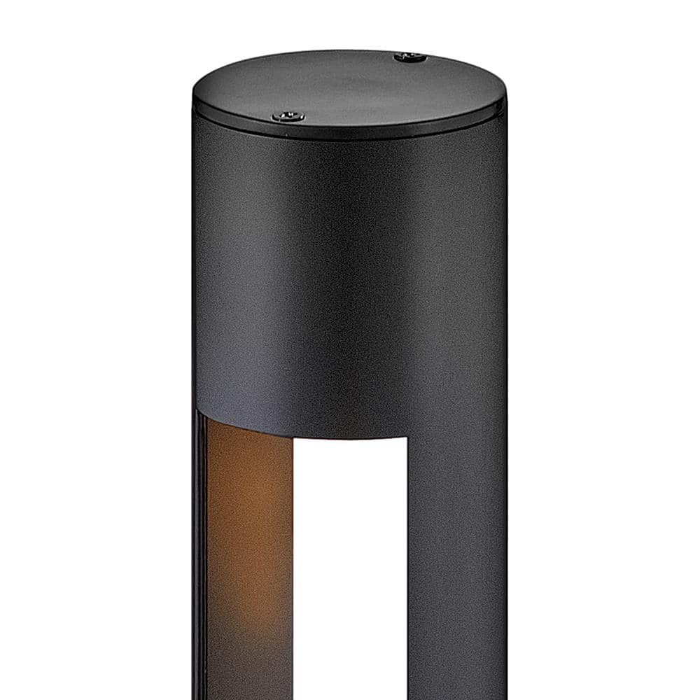 Satin Black 30" Aluminum LED Pathway Bollard Light