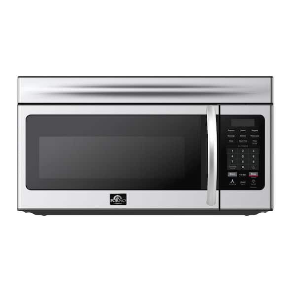 Scalo 1000W 30 in. Over the Range Microwave, Stainless Steel, 1.6 cu. ft, 300 CFM Convertible Vent