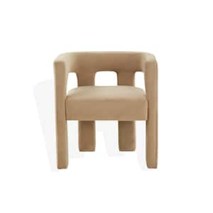 Deandre Light Brown 18.3 in. Wood Dining Chair