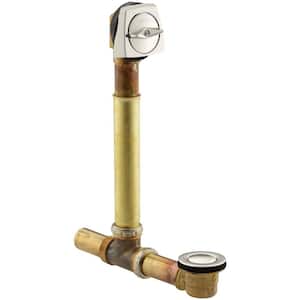 Clearflo 1.5 in. Brass Adjustable Pop-up Drain, Vibrant Polished Nickel