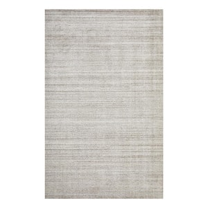 Halsey Contemporary Solid Linen 9 ft. x 12 ft. Hand-Knotted Area Rug