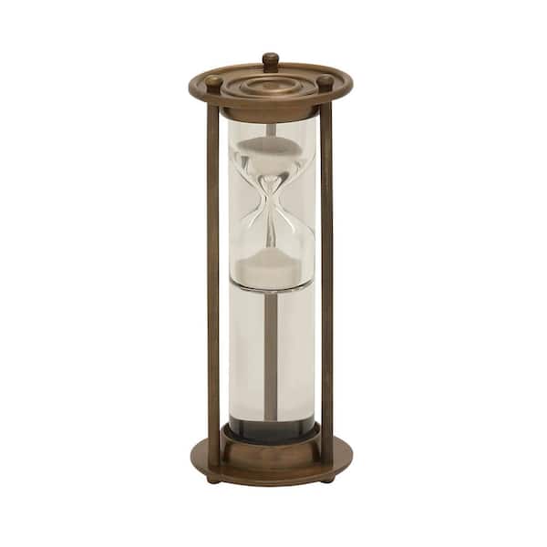 Litton Lane Brown Aluminum Traditional Timer