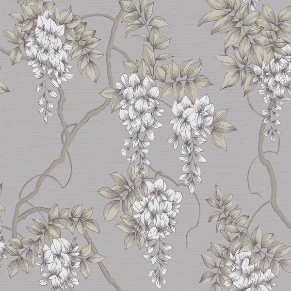 Superfresco Easy Wisteria Mauve Removable Wallpaper Sample