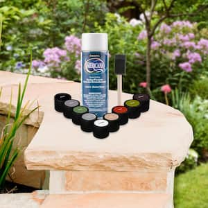 Americana Touch Up Paint and Sealer Kit for Water Fountains and Yard Statues, Multicolor