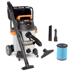 RIDGID 4 Gallon 5.0 Peak HP Portable Wet/Dry Shop Vacuum with Fine Dust  Filter, Hose, Accessories and Premium Car Cleaning Kit WD4070C - The Home  Depot