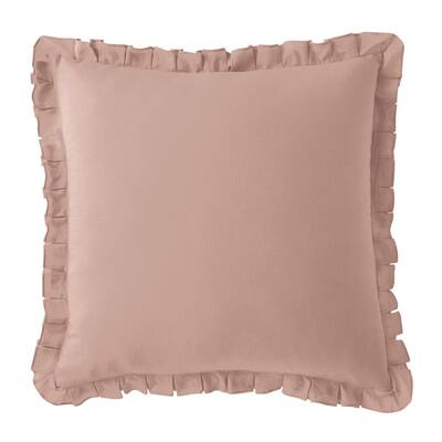 rose throw pillow