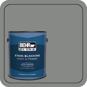 1 gal. #PPU25-17 Euro Gray Extra Durable Satin Enamel Interior Paint & Primer