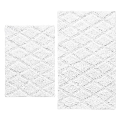 MODERN THREADS Eucalyptus 2-Pack Solid Loop with Non-Slip Backing Bath Mat  Set 5CN2KBTE-EUL-ST - The Home Depot