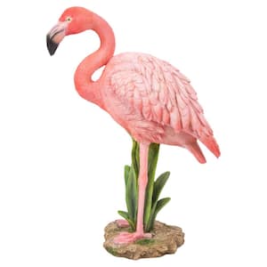 Flamingo Standing Statue