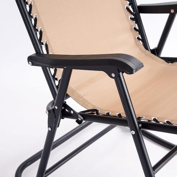 High back discount camping rocking chair