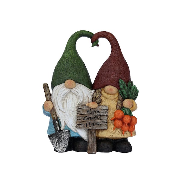 HI-LINE GIFT LTD Sweet Couple Garden Gnome Medium Size