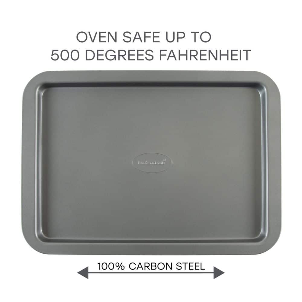 Small Gray Nonstick Carbon Steel Baking Sheet