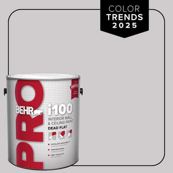 1 gal. #MQ3-28 Rock Crystal Dead Flat Interior Paint
