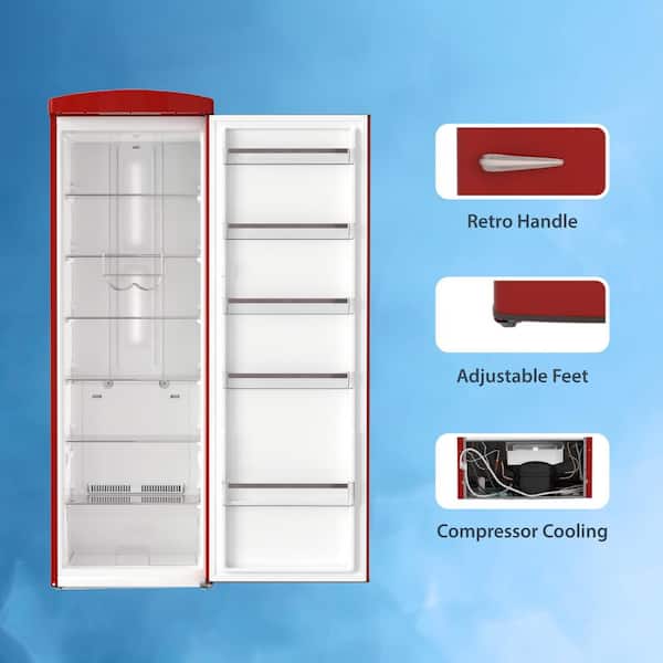 ConServ 24 in. 11 cu. ft. 110V Frost Free Eco R600a Classic Retro