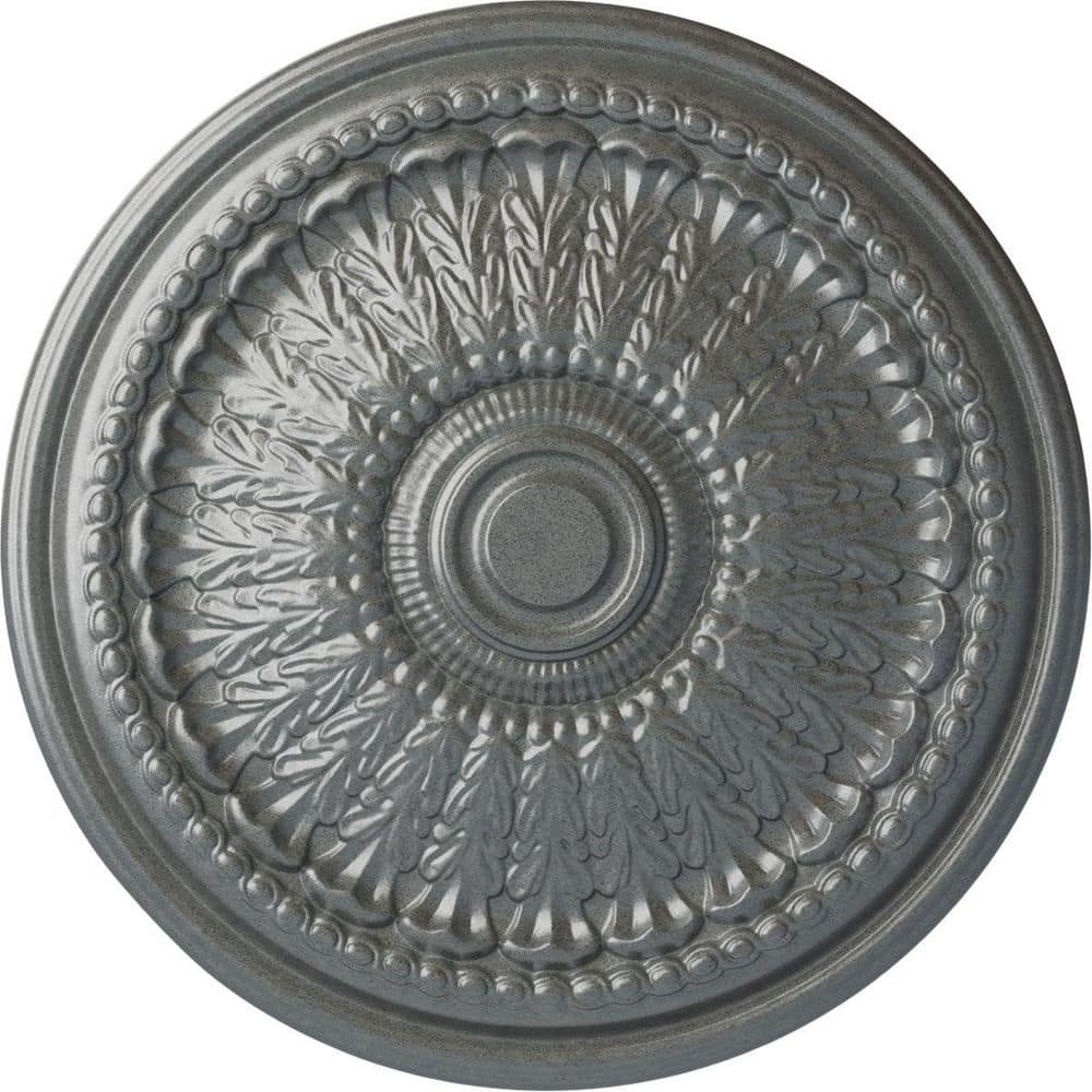 27 in. x 2-1/2 in. Brunswick Urethane Ceiling Medallion (Fits Canopies up to 4-1/2 in.), Platinum price history on PriceWatchPro