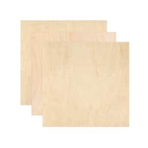1/4 in. x 1 ft. x 1 ft. Birch Plywood Project Panel (3-Pack)