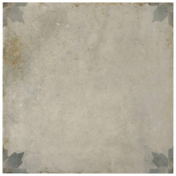 Merola Tile D'Anticatto Decor Arezzo 8-3/4 in. x 8-3/4 in. Porcelain Floor and Wall Take Home Tile Sample