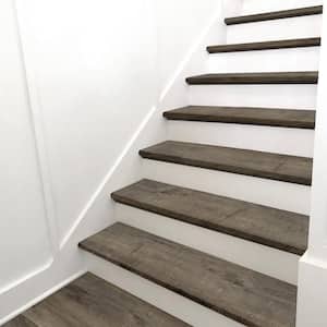 Sunderland 1.25 in. T x 12 in. W x 47.2 in. L Luxury Vinyl Stair Tread Eased Edge (2 Pieces/case)