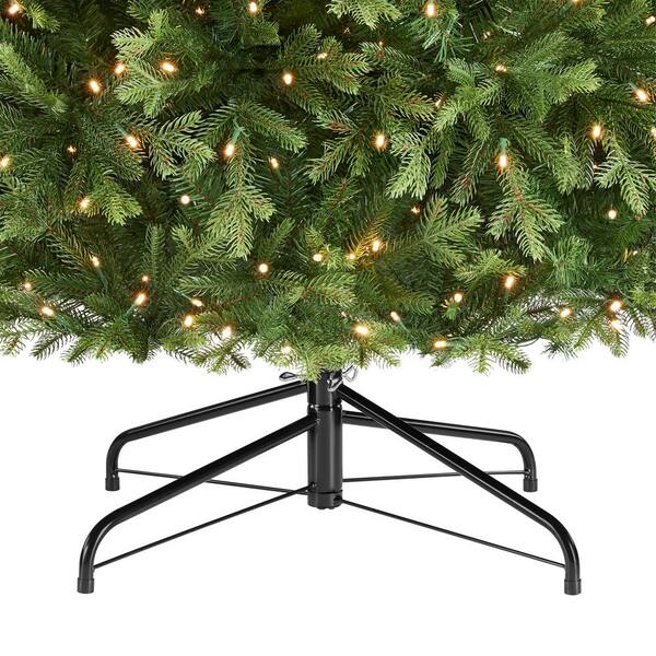 Home Decorators Collection 9 Ft Eastcastle Pre Lit Led Balsam Fir Artificial Christmas Tree With White Lights 21hd10013 The Home Depot