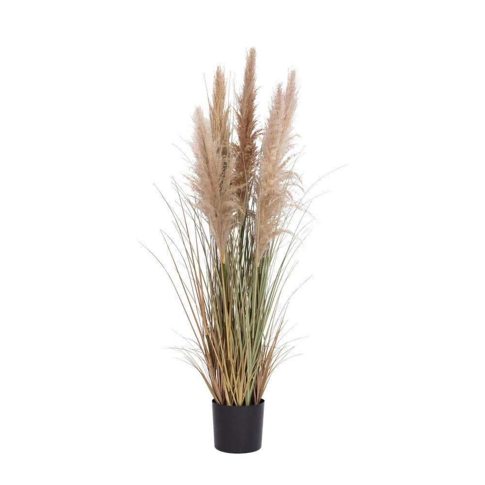 VINTAGE HOME 60 in. Artificial Pampas Grass VHX178 - The Home Depot