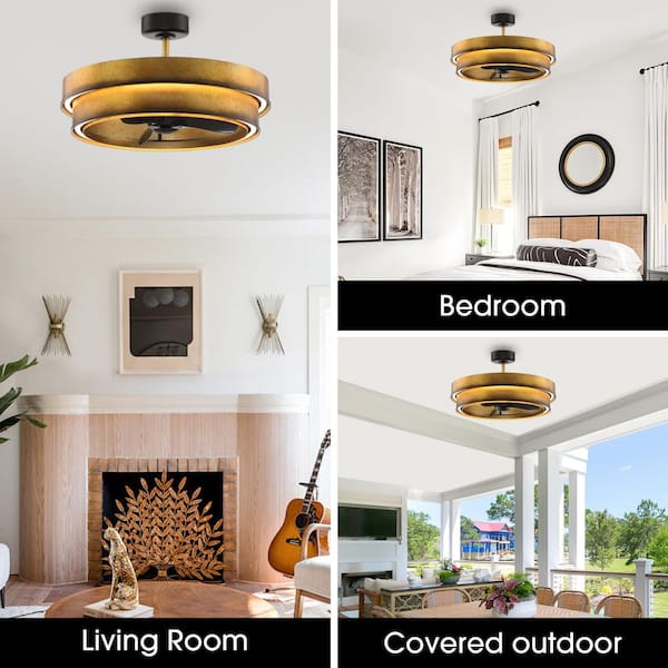 LED Dimmable Petal Ceiling Light – Modern Flush Mount Lamp With Remote Control, White Acrylic And Metal Fixture For Living Room, Bedroom, Dining Room Kids Room - View #4