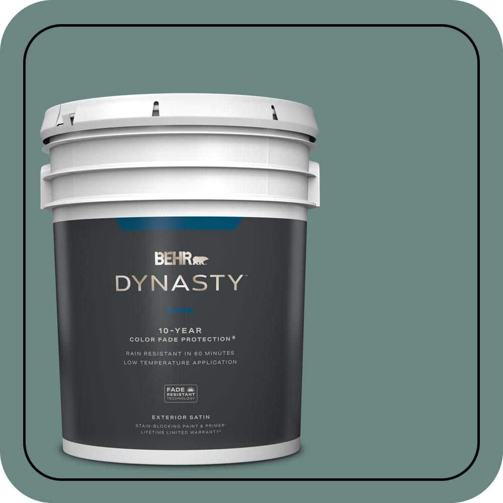 5 gal. #480F-5 Marsh Creek Satin Enamel Exterior Stain-Blocking Paint & Primer price history on PriceWatchPro