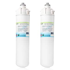 SGF-96-37 CTO-ION Compatible Commercial Water Filter for EV9607-25, Made in USA (2 Pack).