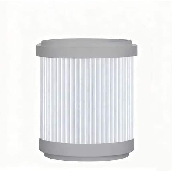 Home Air Purifier up to 1076 Sq Ft; H13 True HEPA, 3 Fan Speeds, Timer, Rechargeable in White