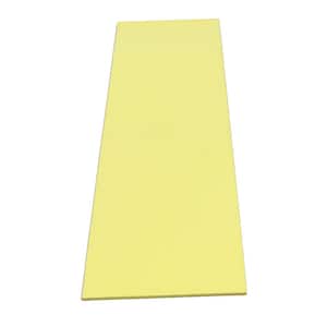 Flat Pole Padding Sheet in Yellow