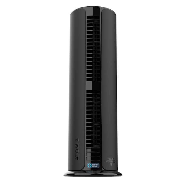 Atom 2 AE 16.22 in. 4 fan speeds Tower Fan 16.22 in. Black with Alexa Capabilities
