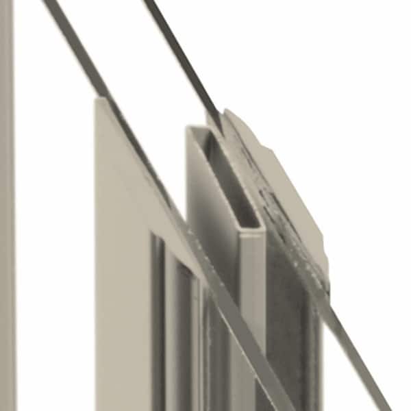 JELD-WEN 72 in. x 80 in. V-4500 White Vinyl Left-Hand 9 Lite