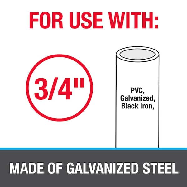 Galvanized Metal Pipe Straps, 3/4 Inch, 24 Gauge, 10ft/roll Hanger - View #12