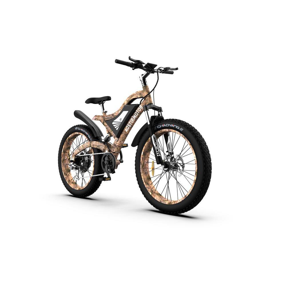 Wildaven 26 in. Electric Bicycle with 150Watt Powerful Motor, 4Volt