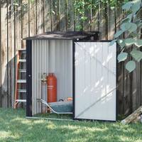 Outsunny 3.3 ft. W x 3.4 ft. D Metal Shed 9.92 sq. ft. with Lockable Door 845-530