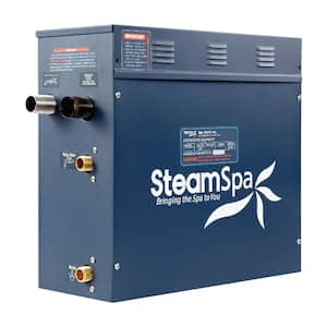 Oasis Series 9kW Steam Bath Generator Package with Continuous Steam Output and Quick Starting Technology in Gold