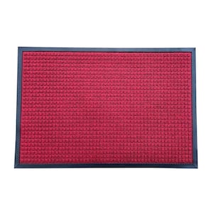 Have a question about Envelor Blue 48 in. x 72 in. Chevron Floor Mat ...