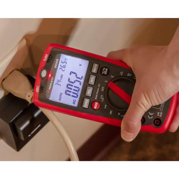 TRIPLETT 6-in-1 Digital Multimeter/Environment Meter 9055 - The
