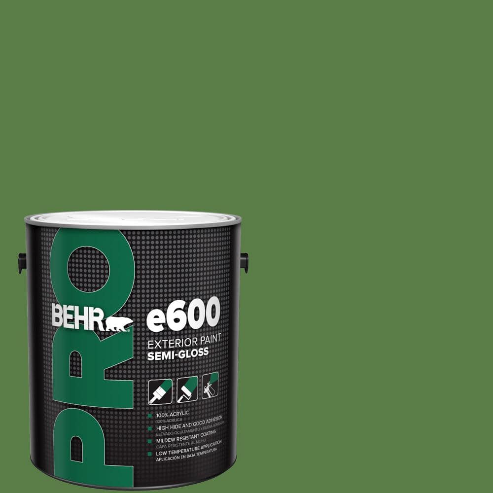 1 gal. #S-H-430 Mossy Green Semi-Gloss Exterior Paint price history on PriceWatchPro