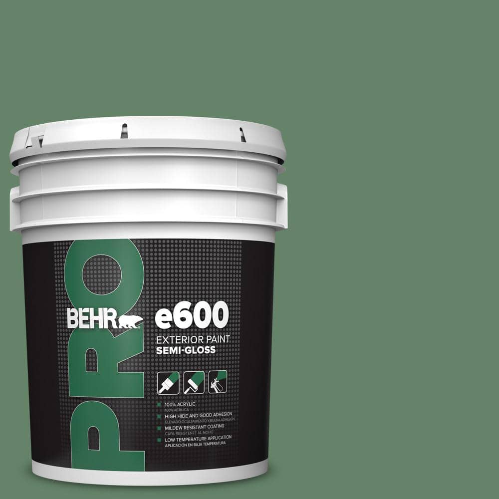 5 gal. #BIC-55 Garden Greenery Semi-Gloss Exterior Paint price history on PriceWatchPro