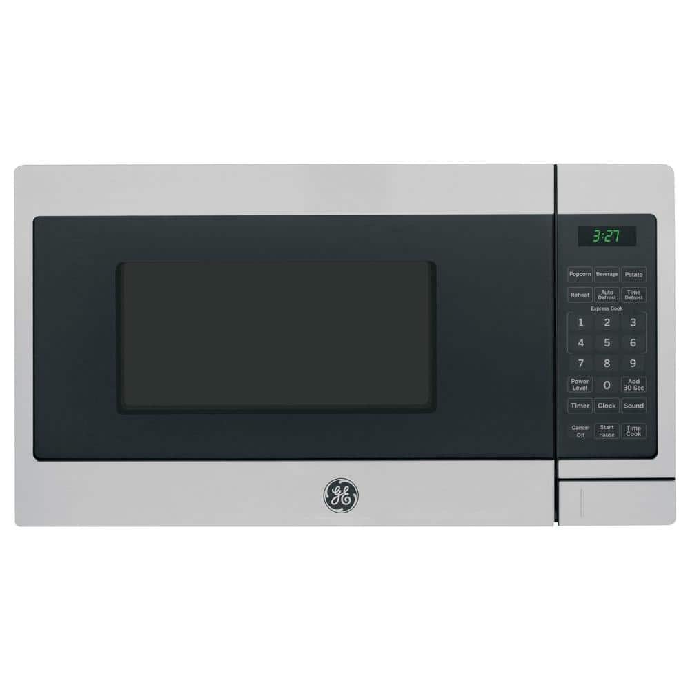 0.7 cu. ft. 700-Watt Spacemaker Countertop Microwave in Stainless Steel