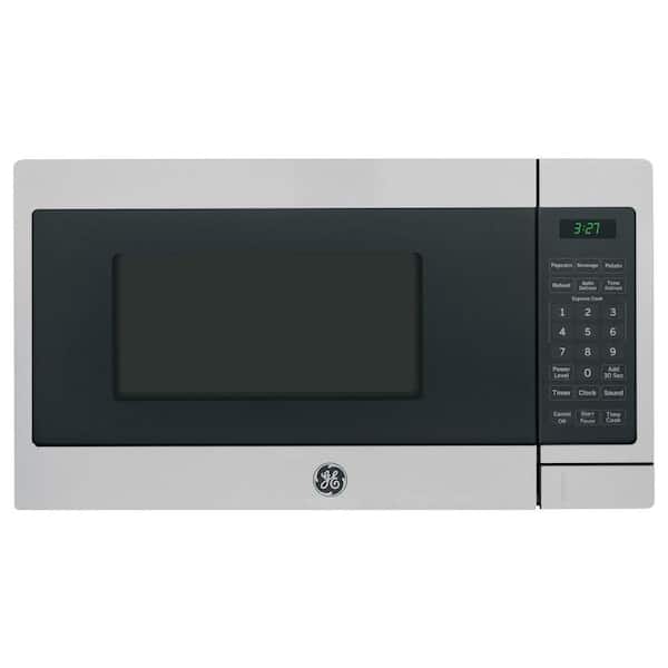 0.7 cu. ft. 700-Watt Spacemaker Countertop Microwave in Stainless Steel