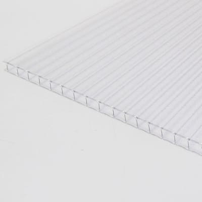 Coroplast 36 in. x 72 in. x 0.157 in. (4mm) White Corrugated Twinwall Plastic  Sheet COR-3672 - The Home Depot