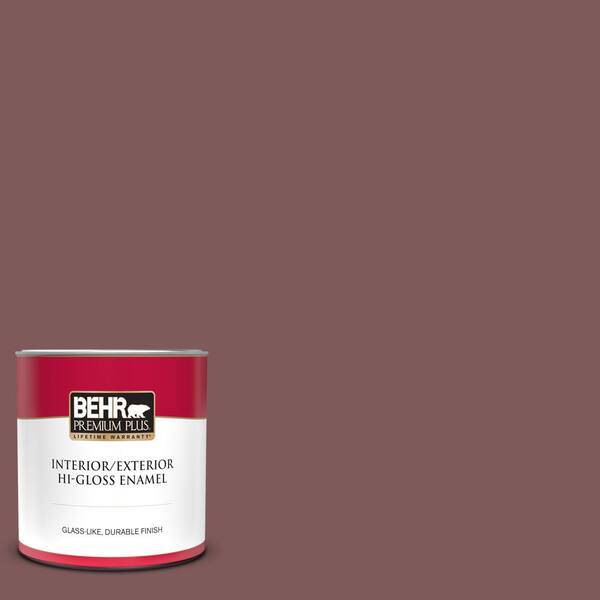 BEHR PREMIUM PLUS 1 gal. #140F-6 Book Binder Flat Exterior Paint