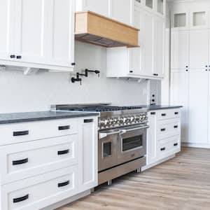 48 in. 7 Burner Double Oven Dual Fuel Range in Stainless Steel