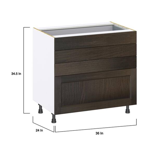 美品　Drawer 36 HOMLUX Easy-DIY 36 in. W x 24 in. D x 34.5 in. H Ready to