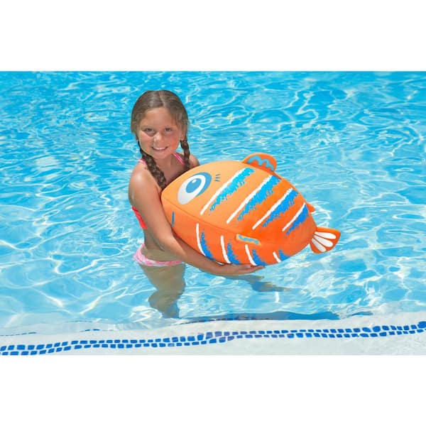 Orange Poolmaster Swimming Pool Children Inflatable Tube Trainer 