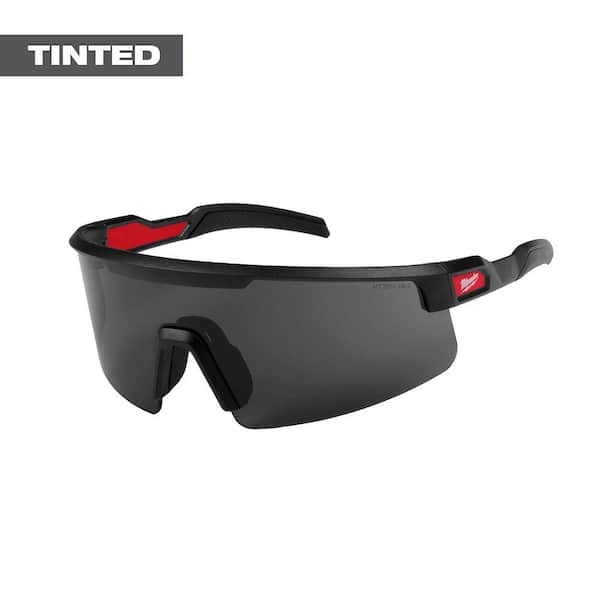Milwaukee Wrap Around Safety Glasses-Tinted Anti-Scratch Lenses 48