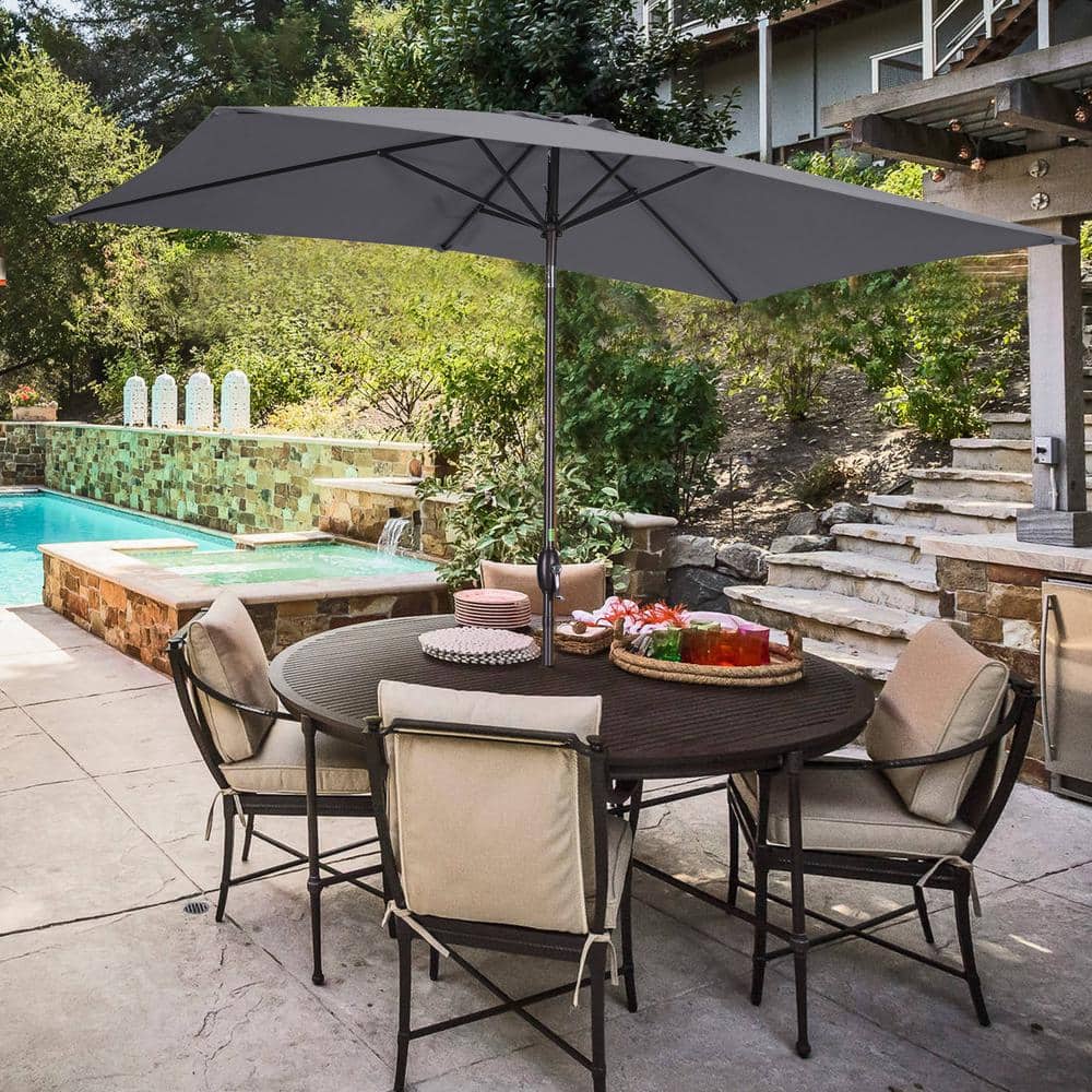 7.5 ft. Grey Market Umbrella price history on PriceWatchPro